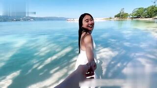 极品反差婊onlyfans网红 依鸣 娇滴滴上海小姐姐 英国留学生被白人爸爸在海滩疯狂后入!