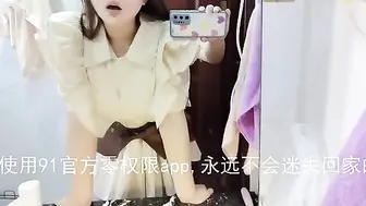 [原创] 露脸 无码00后调教小母狗 镜子前后入