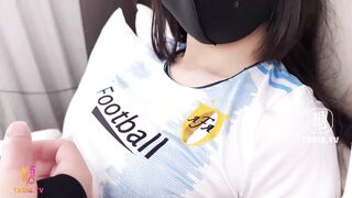 [糖心Vlog] 肉偿赌债2-输球的代价 - 桥本香菜