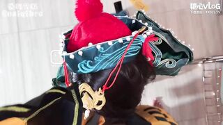 [糖心Vlog]【深喉口爆】重生之化身女僵尸 被大力道士羞辱深喉口爆 暴力插穴内射 - 爱吃雪糕