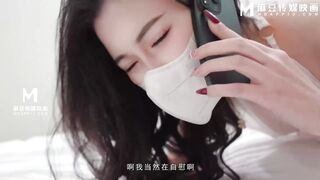 情人节给加班老公戴绿帽 风骚少妇与前夫激情求欢 MSD-204 #狐不妖