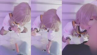 #P站 #日韩 echiechimykanojo Echikano (15)